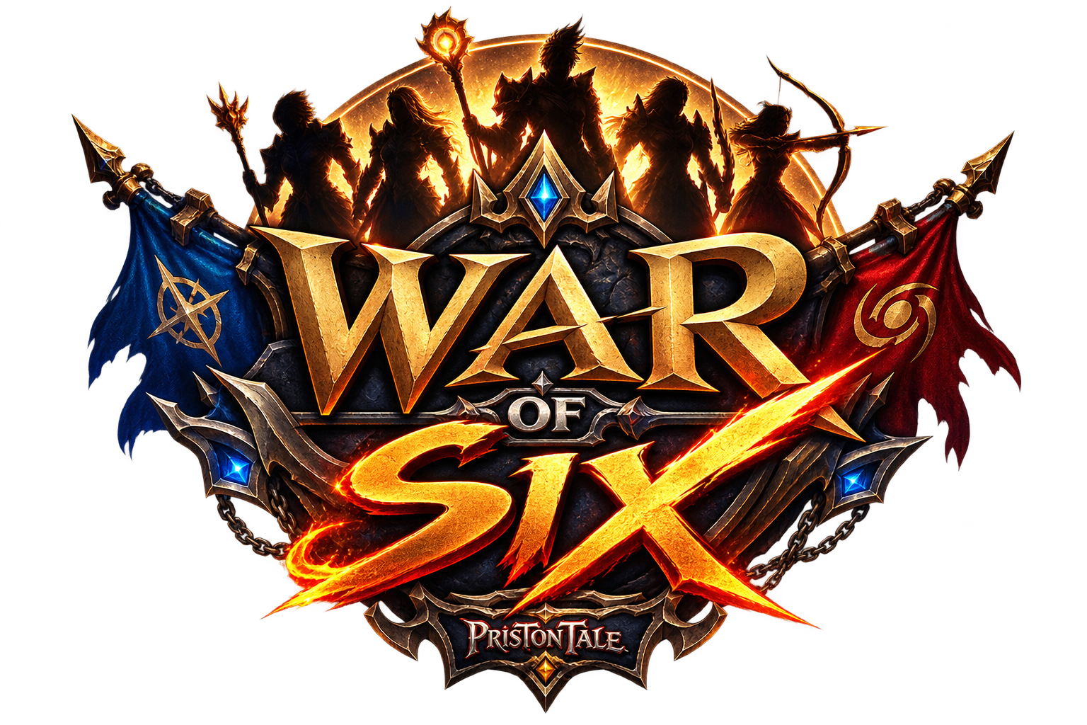 Logo War Of Six Nostalgic